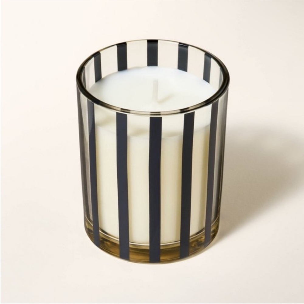 Kate Spade X Target - Face in the Sun Candle Black & White Striped